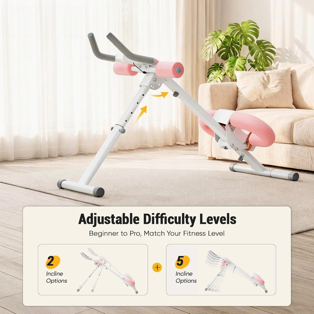Adjustable Foldable Ab Workout Machine