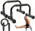Steel Parallettes Push‑Up Bars Set