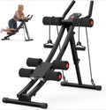 Adjustable Dual‑Track Foldable Ab Trainer