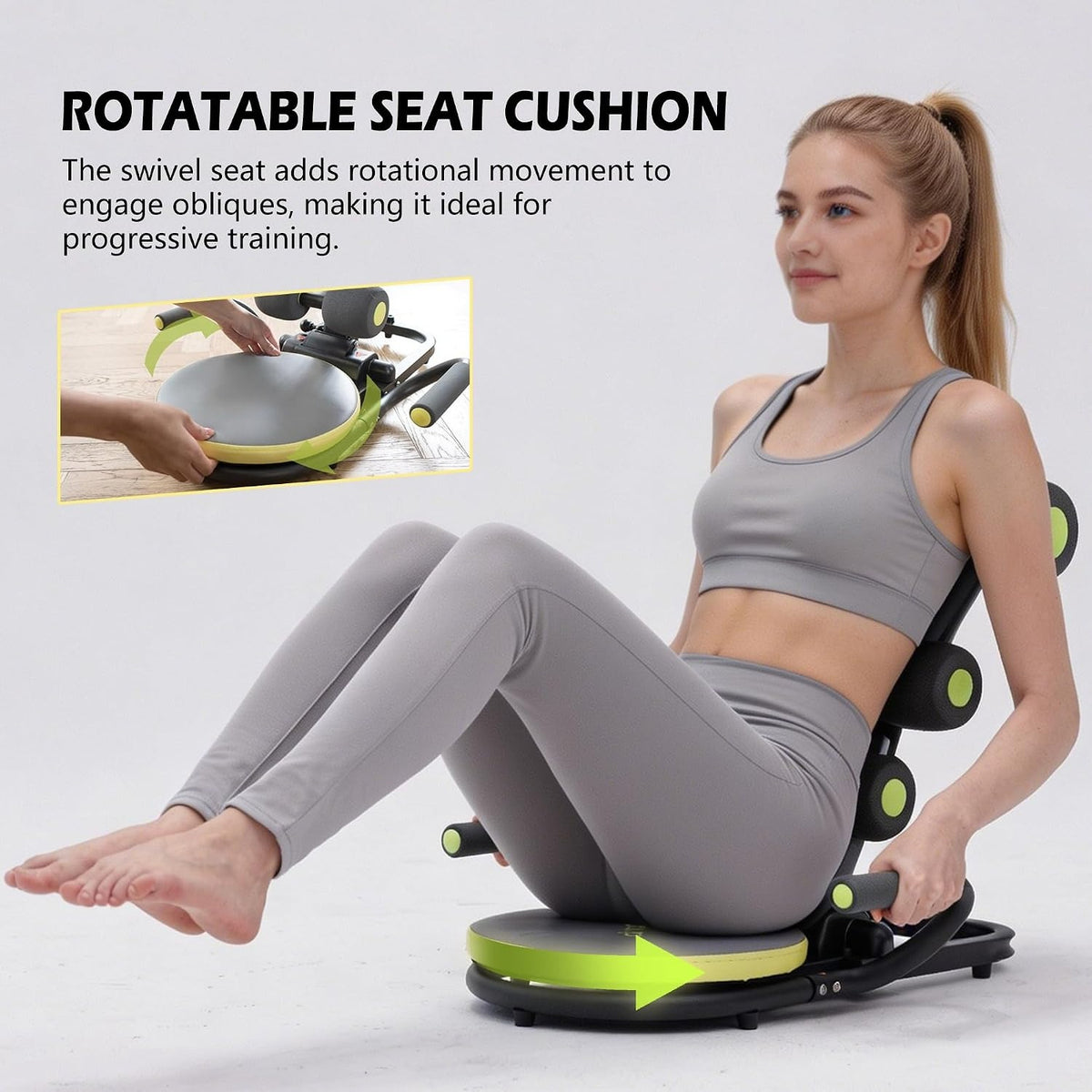 Foldable Adjustable Core Ab Trainer