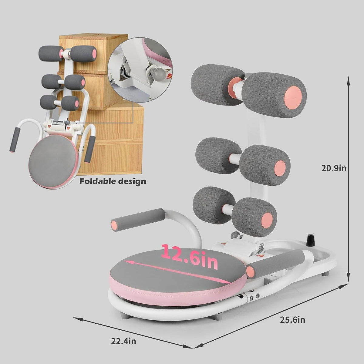 Foldable Adjustable Core Ab Trainer