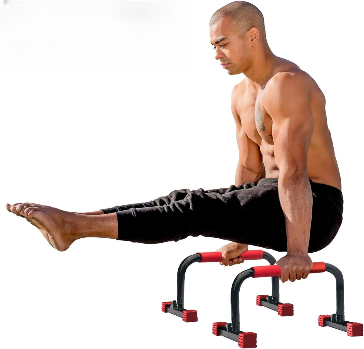 Calisthenics Parallette Dip Station