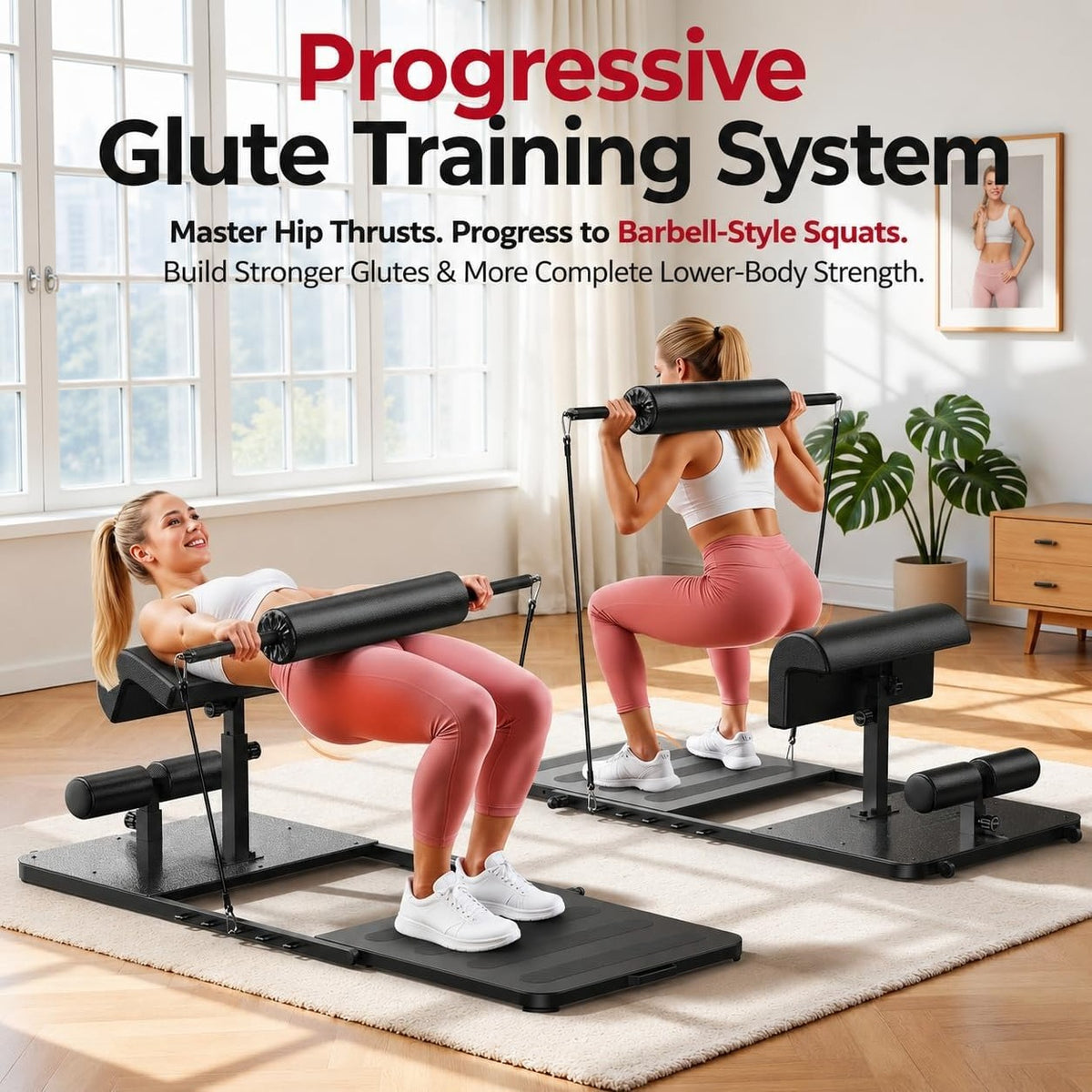 Adjustable Hip Thrust Glute Trainer