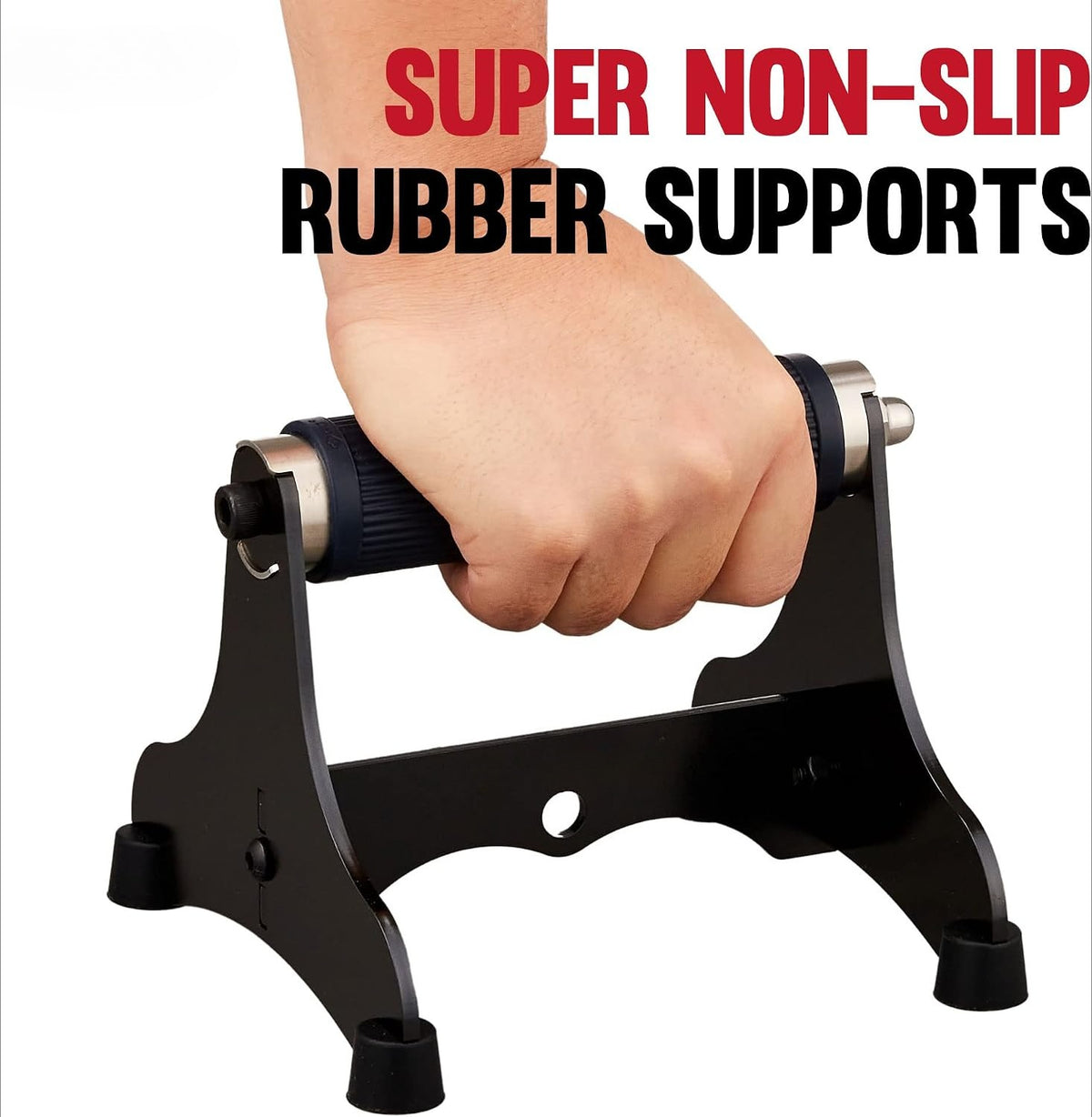 Metal Push‑Up Bars Workout Stands