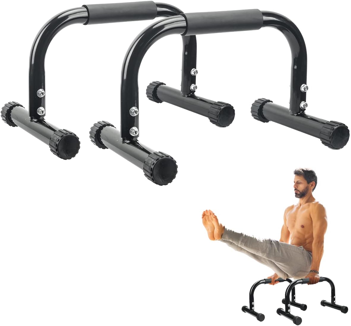 Calisthenics Parallette Push‑Up Bars