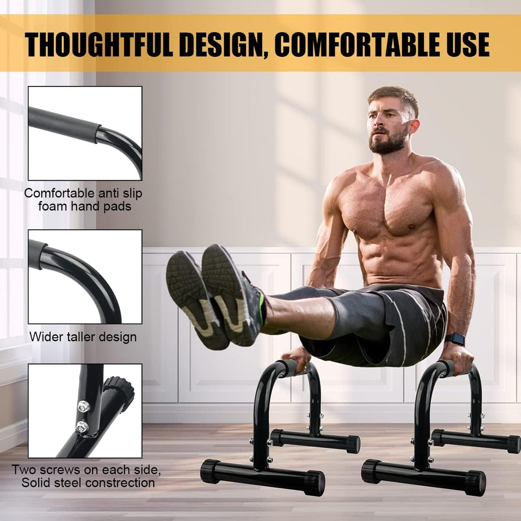 Calisthenics Parallette Push‑Up Bars
