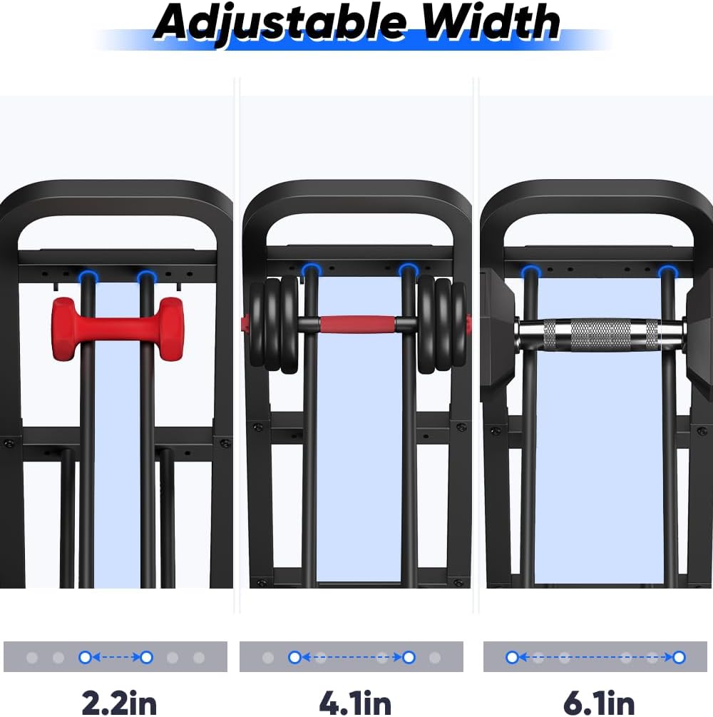 Adjustable Dumbbell Rack Weight Storage Stand Holder