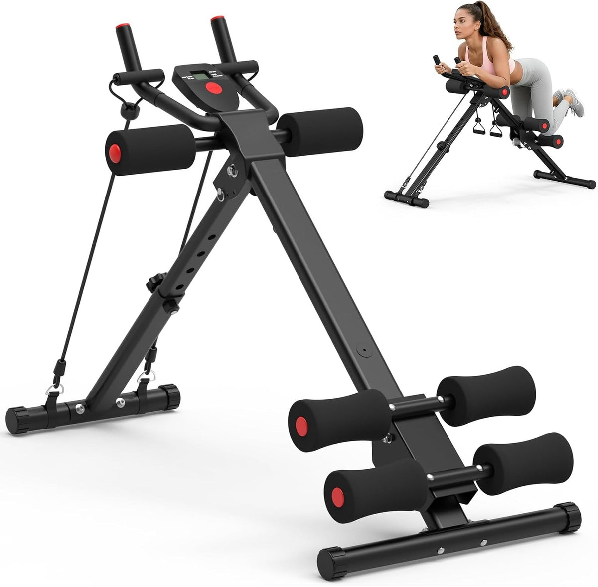 Adjustable Foldable Ab Crunch Trainer