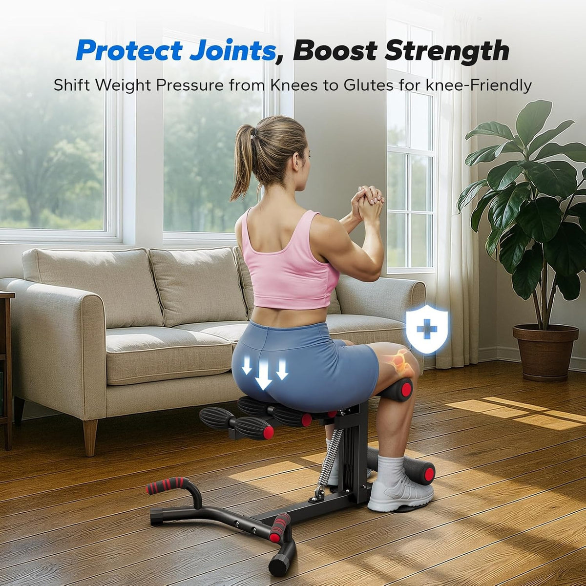 Adjustable Deep Squat Glute Trainer