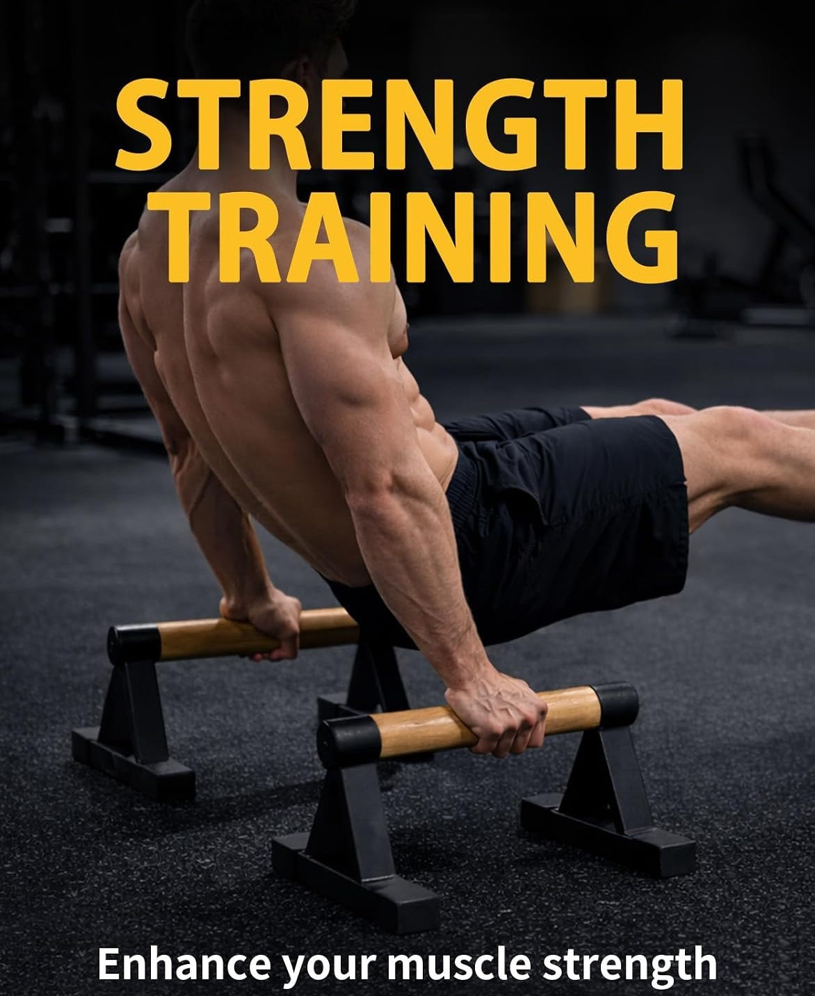 Wooden Calisthenics Parallettes Bars