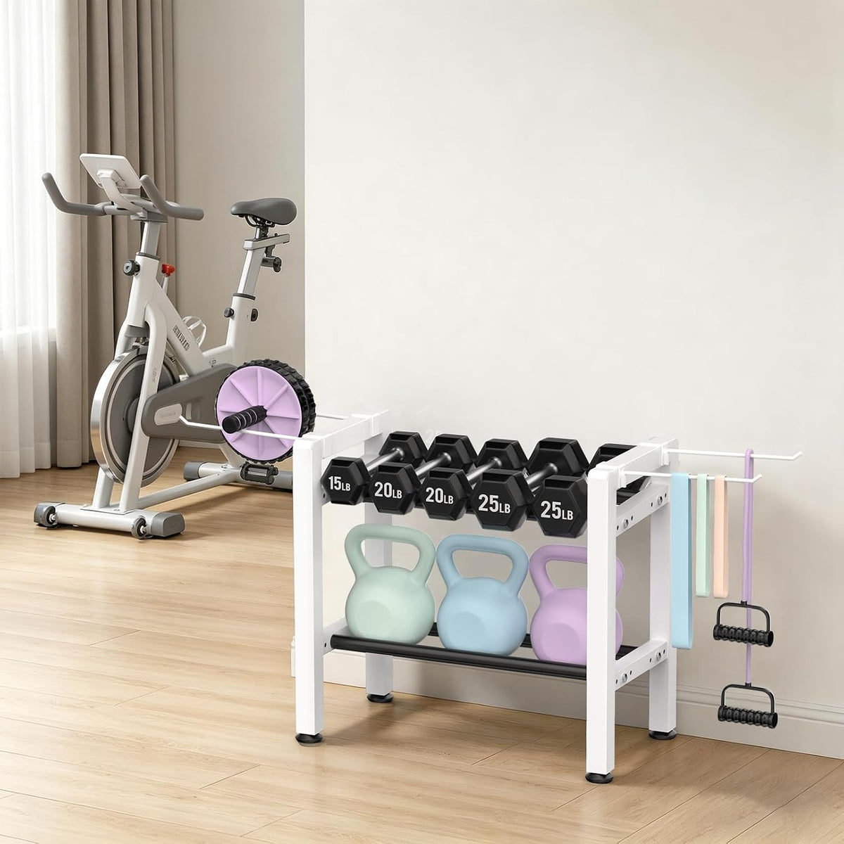 Small Adjustable Dumbbell Weight Rack