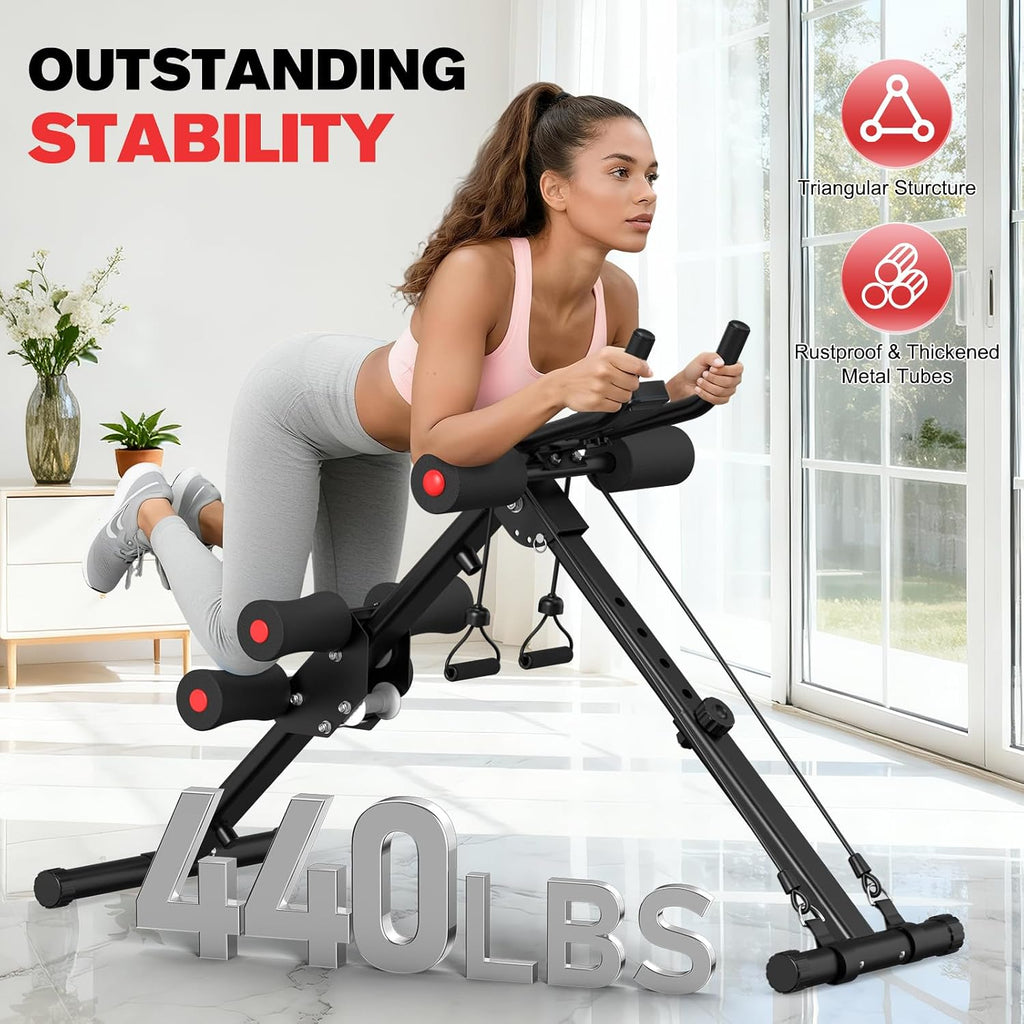 Adjustable Foldable Ab Crunch Trainer