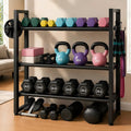 3‑Tier Adjustable Dumbbell Weight Rack