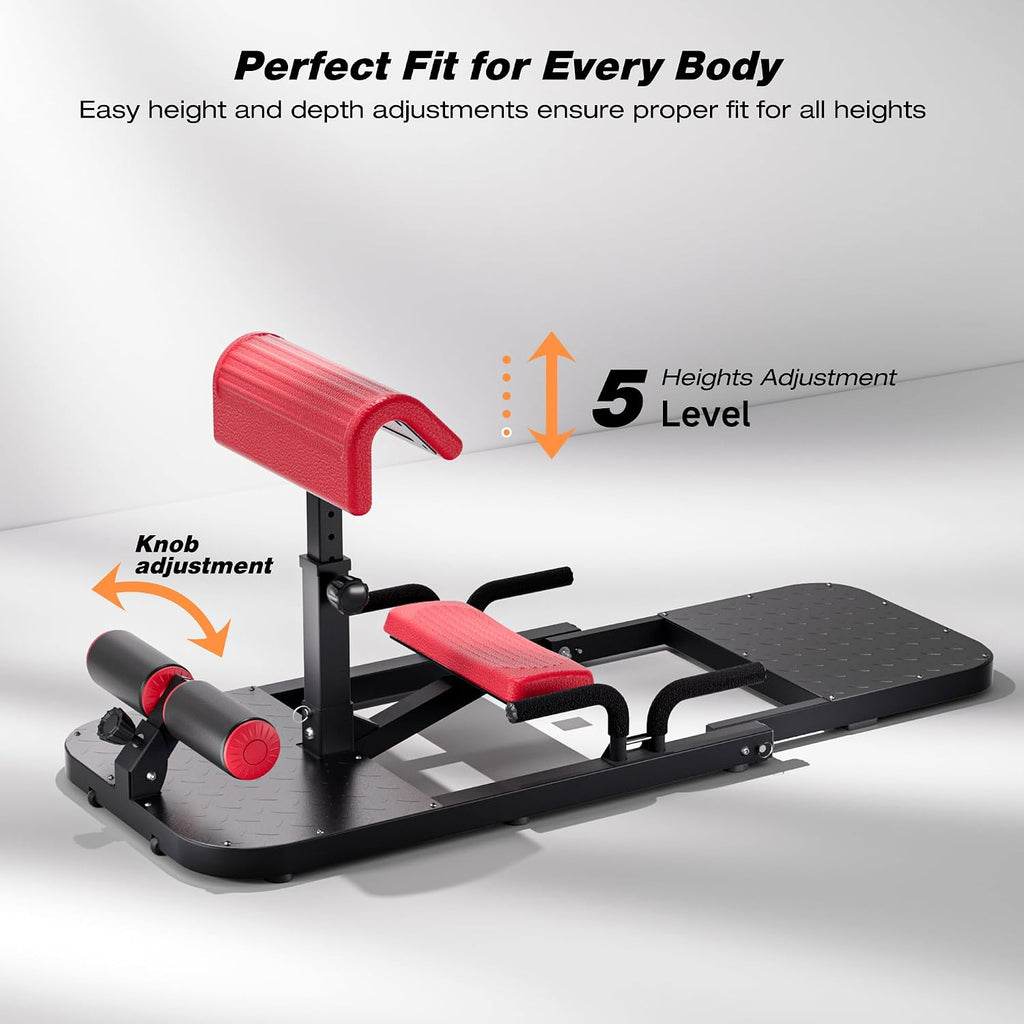 Multi‑Function Hip Thrust Squat Machine