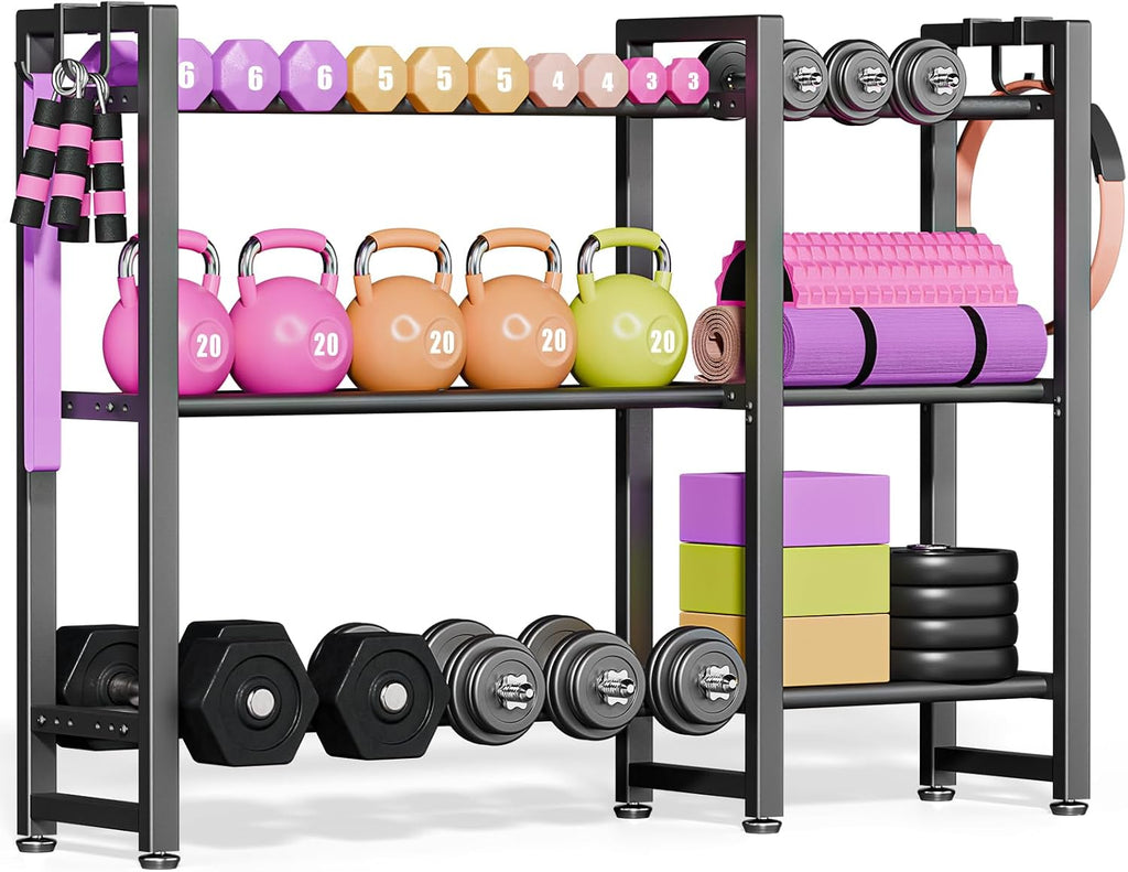 Gym Weight Storage Rack
