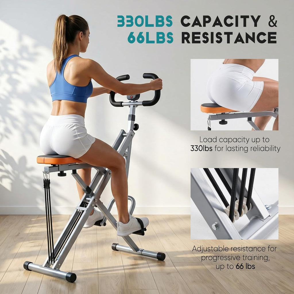 Foldable Adjustable Glute Squat Trainer