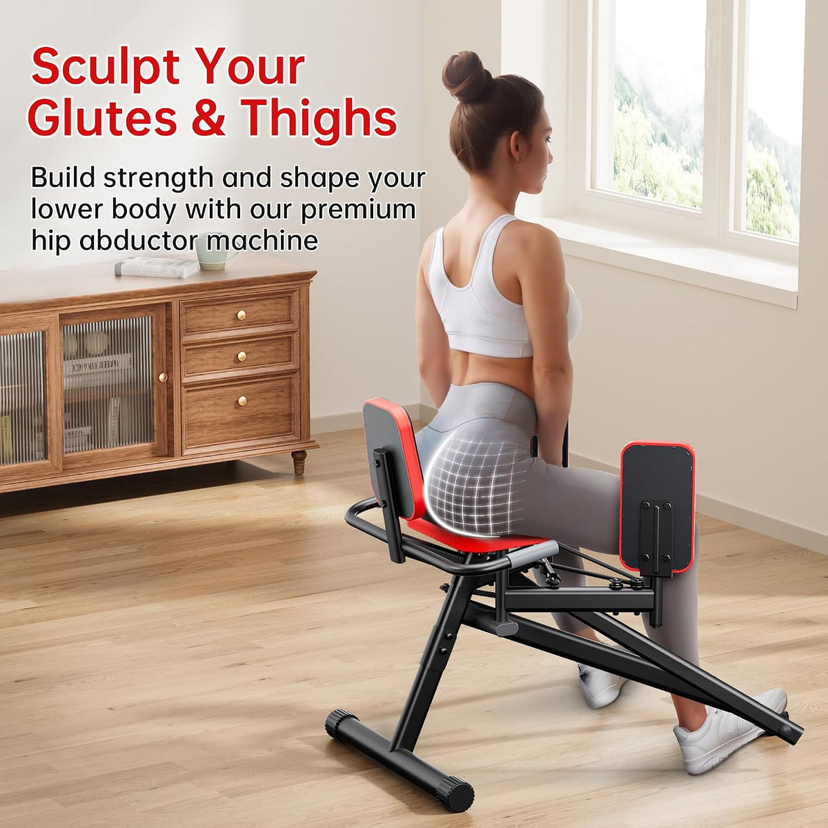 Home Glute & Thigh Abductor Machine