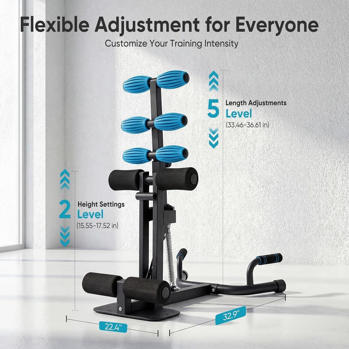 Adjustable Deep Squat Trainer Machine