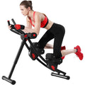 Height‑Adjustable Foldable Ab Trainer