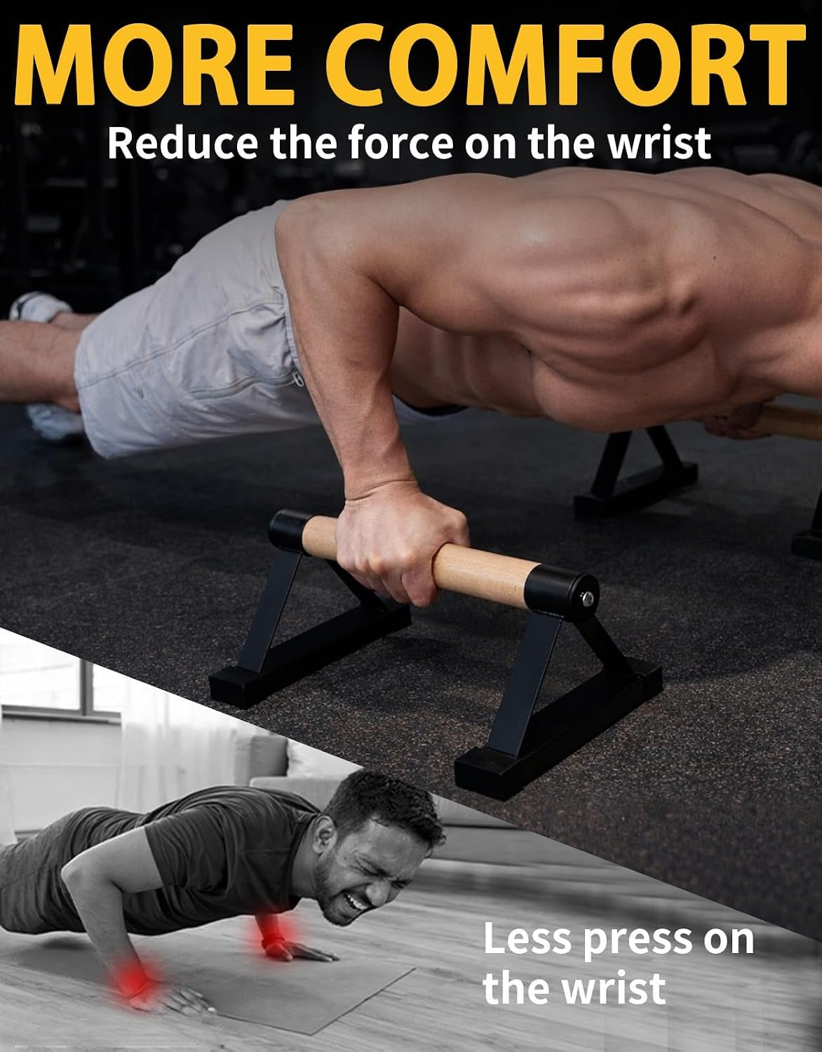 Wooden Calisthenics Parallettes Bars