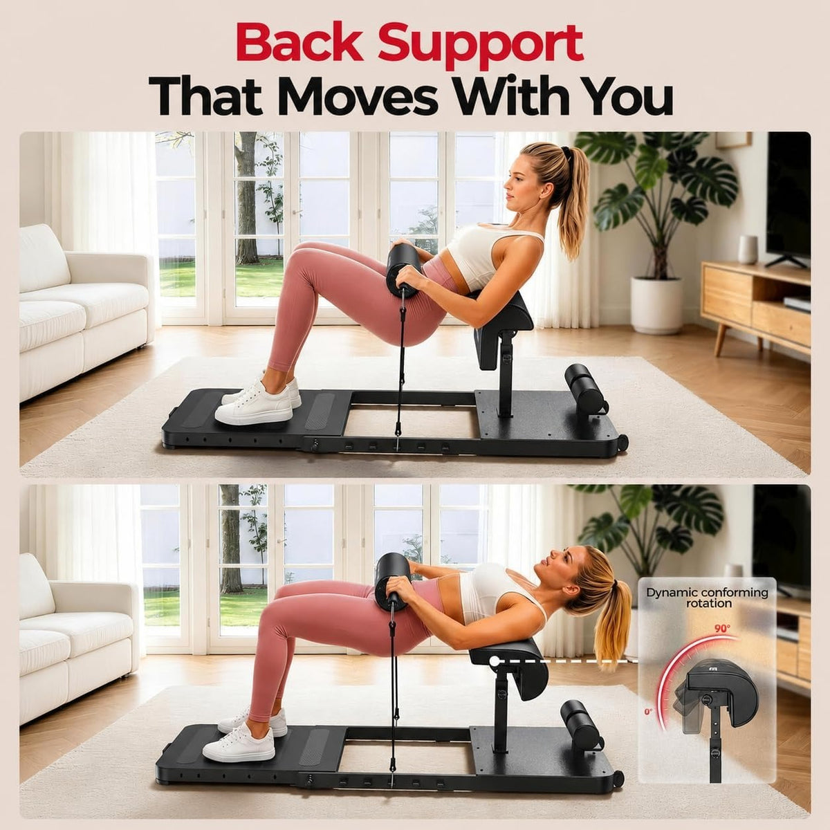 Adjustable Hip Thrust Glute Trainer