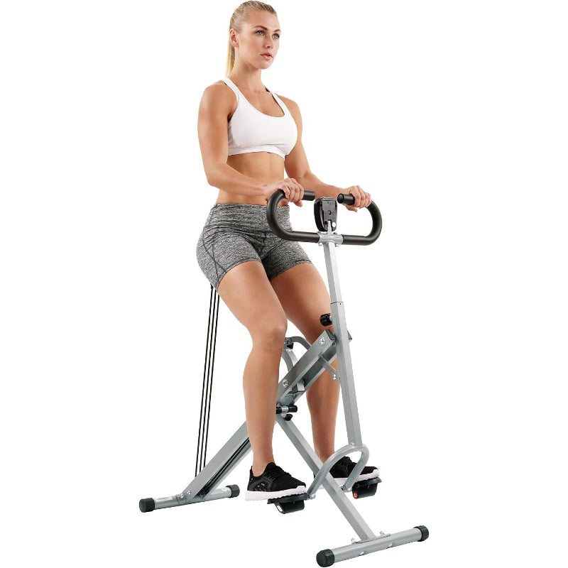 Foldable Smart Squat Assist Rower